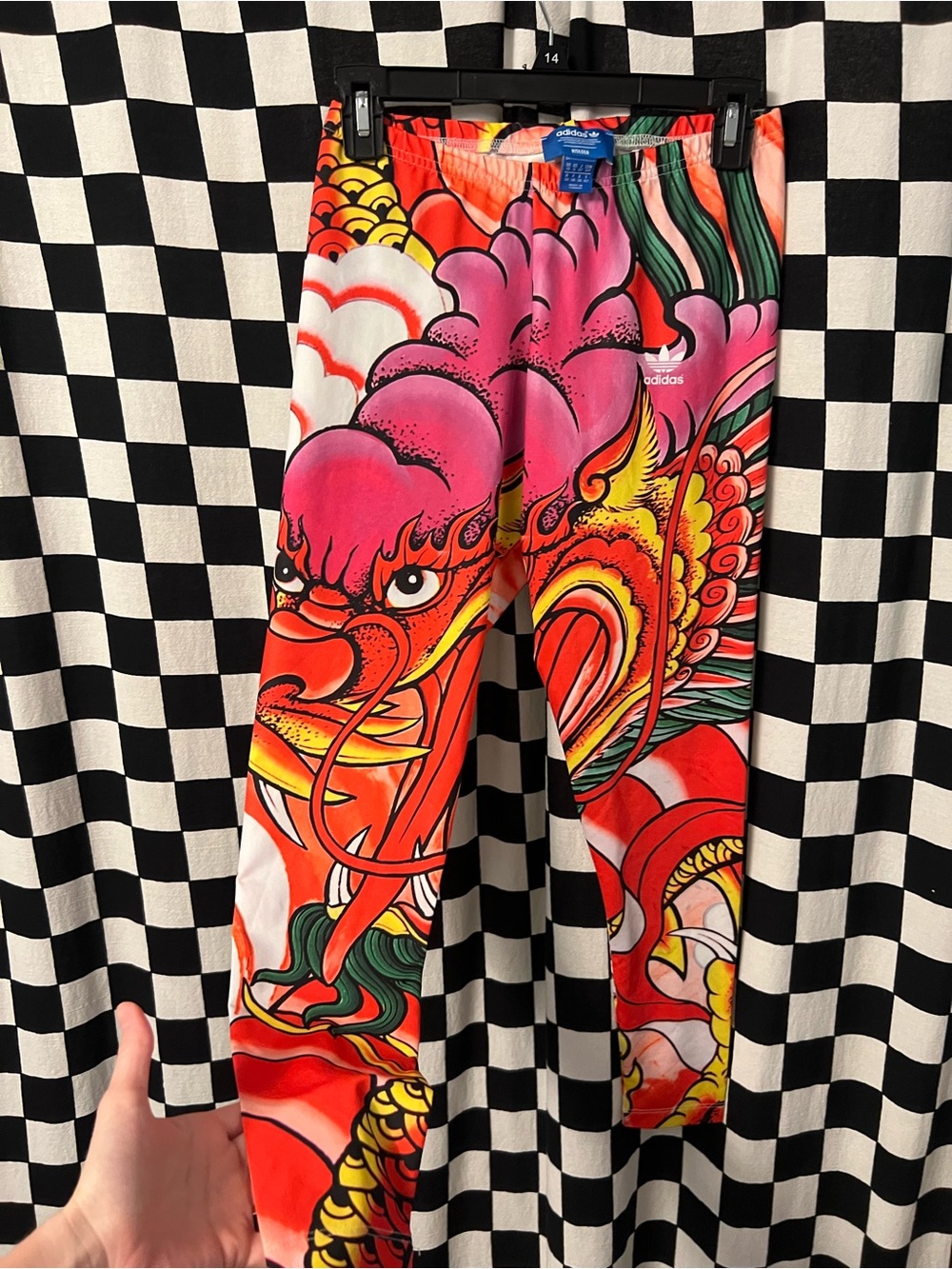 Adidas Originals x Rita Ora Dragon Leggings